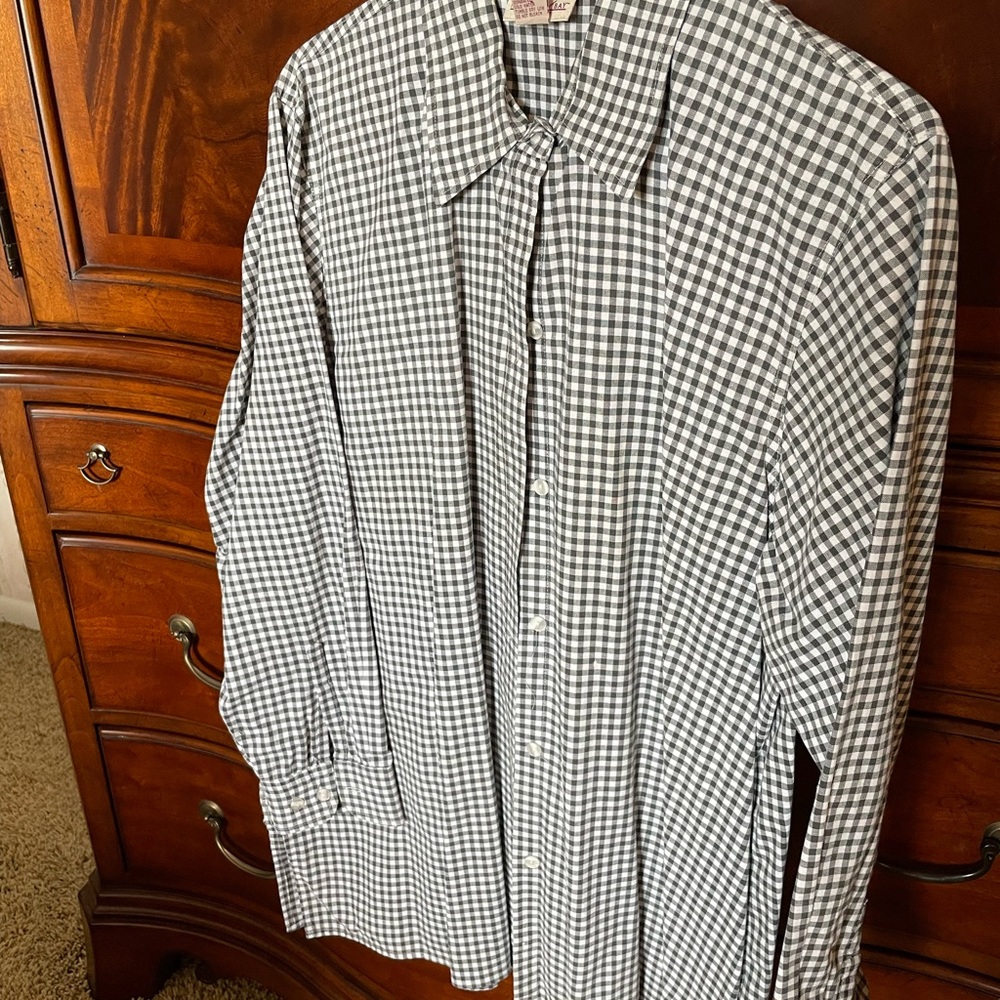 100% cotton Monterey Bay button down shirt 1X